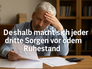 Viele über 50-Jährige sehen ihre finanzielle Absicherung im Alter kritisch – und handeln dennoch nicht.