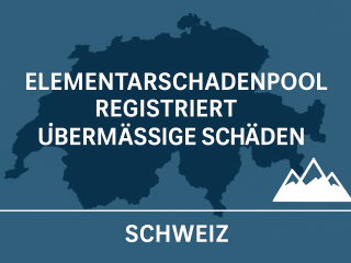 Mit versicherten Schäden in Höhe von rund 300 Millionen Franken war auch das Jahr 2024 ein überdurchschnittliches Schadenjahr für den Schweizer Elementarschadenpool.