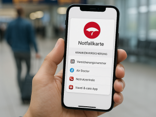 Die ERGO Reiseversicherung hat ihr Serviceangebot weiter digitalisiert und eine digitale Notfallkarte eingeführt (Symbolbild).