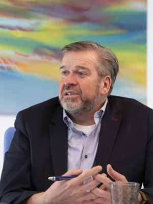 Axel Eilers, Vorstandsvorsitzender der AV und Aufsichtsratschef bei agencio.