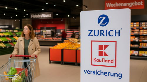 Versicherungsabschluss zwischen Wursttheke und Wochenangebot? Was wie ein Marketing-Gag klingt, könnte bald Realität im deutschen Einzelhandel werden – denn Zurich testet eine digitale Partnerschaft mit Kaufland (Symbolbild).