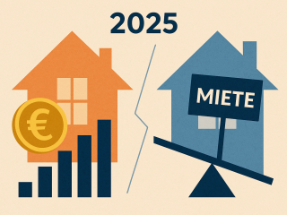 Die Immobilienpreise sinken, die Mieten steigen: Was bedeutet das für Wohnen in Deutschland? Der neue Postbank Wohnatlas 2025 zeigt es.