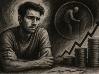 Junge Menschen in Deutschland blicken zunehmend besorgt auf ihre finanzielle Zukunft.