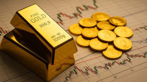 Der Goldpreis nähert sich wieder seinem Rekordstand.