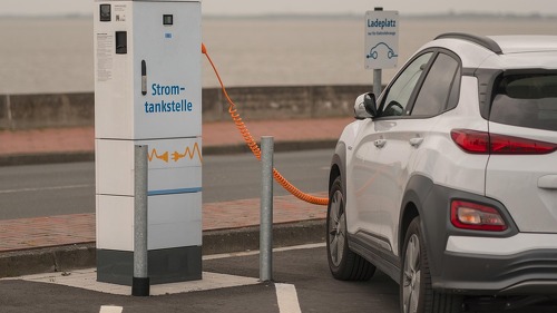 Mehr Privatleute steigen wieder auf E-Autos um – erstmals bewerten bundesweit über 48 % Elektroautos positiv, zeigt das HUK E-Barometer.