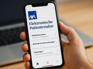 AXA und DBV starten elektronische Patientenakte für Krankenvollversicherte.