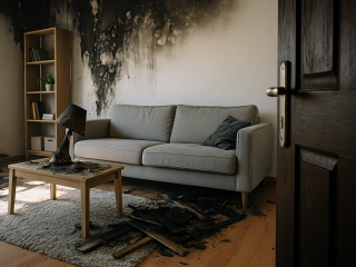 Ob Diebstahl, Wohnungsbrand oder Wasserschaden: Die Hausratversicherung der InterRisk steht bereit.