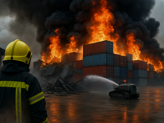 Großbrand im Hamburger Hafen: Die Regulierung der Schäden wird Monate dauern.