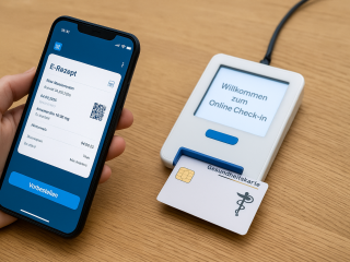 Die Landeskrankenhilfe (LKH) führt mit E-Rezept und Online Check-in zwei neue digitale Services ein.