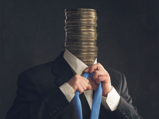 Anzugtraeger-Muenzstapel-Kopf-86116438-FO-Ezio-Gutzemberg