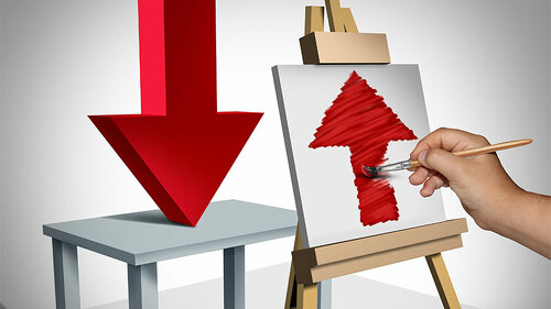 Hand-mahlt-Pfeil-falsch-herum-107758539-FO-freshidea