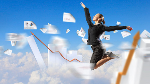 Anzugtraegerin-ueber-Wolken-51821354-FO-Sergey-Nivens