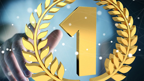 Goldene-Eins-Lorbeerblaetter-158274443-FO-sdecoret