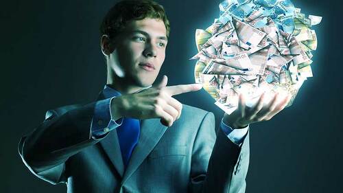 mann-zeigt-auf-geldscheine-leuchten-66253890-FO-Sergey-Nivens