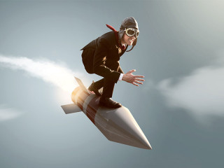 Anzugtraeger-auf-Rakete-158494703-FO-lassedesignen