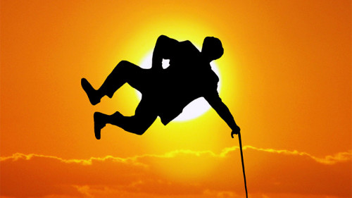 Mann-Stock-Sonnenuntergang-46871727-FO-Kalle-Kolodziej