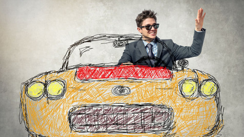 Anzugtraeger-in-Auto-Zeichnung-105264297-FO-Stillkost