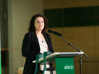 Carola Reimann, Vorstandsvorsitzende des AOK-Bundesverbands