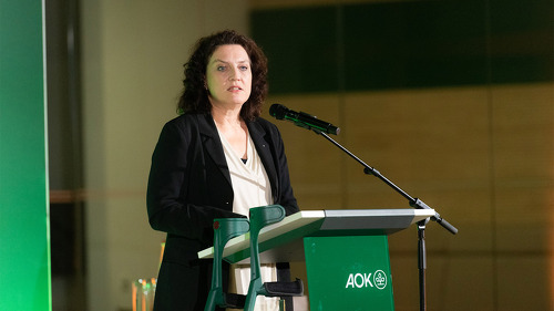 Carola Reimann, Vorstandsvorsitzende des AOK-Bundesverbands