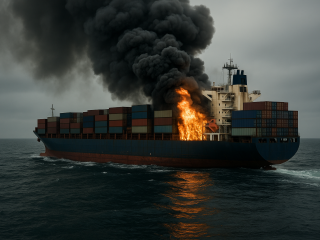 Brände verursachen weiterhin die größten Schäden in der Seeschifffahrt – Lithium-Ionen-Batterien gelten als zentraler Auslöser.