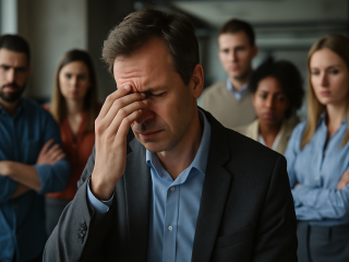 Die angespannte Wirtschaftslage in Deutschland wirkt sich spürbar auf das Betriebsklima aus.