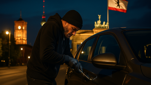 Berlin ist und bleibt die Hauptstadt der Autodiebe (Symbolbild).