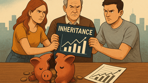 In Erbengemeinschaften kann der Verkauf von Aktiendepots zum Problem werden (Symbolbild). ^