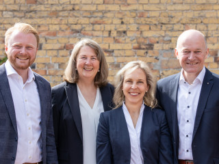(v.l.n.r.): Bernd Hammersen, Iris Hammersen, Doreen Gossert, Stefan Hammersen