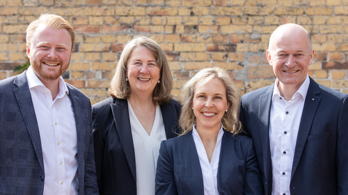 (v.l.n.r.): Bernd Hammersen, Iris Hammersen, Doreen Gossert, Stefan Hammersen