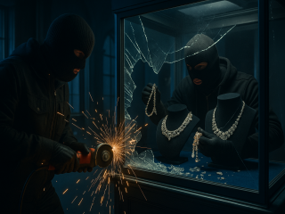 Kunstraub im Pariser Louvre (Symbolbild).