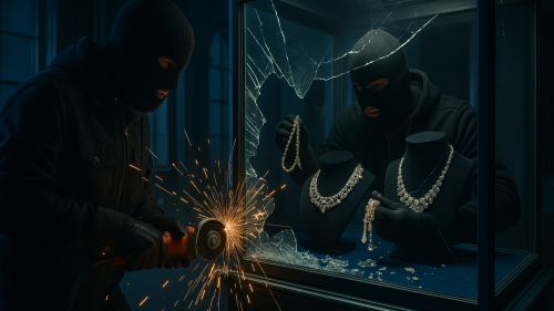 Kunstraub im Pariser Louvre (Symbolbild).