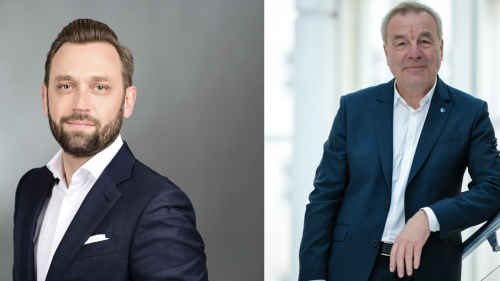 Bastian Roeder und Ralf Berndt, beide Vorstände der BCA AG.