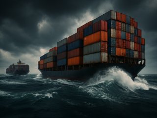 Jährlich verschwinden rund 1.300 Container im Meer – mit gravierenden Folgen für Umwelt, Handel und Versicherer.