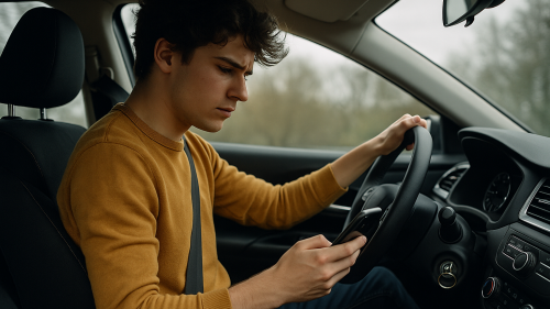 Laut der aktuellen Ablenkungsstudie des Direktversicherers DA Direkt geben 72 Prozent der unter 30-Jährigen an, regelmäßig stark abgelenkt zu sein.