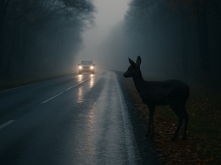Wildunfälle gehören zu den häufigsten und teuersten Schadensereignissen in der Kfz-Versicherung – und ihre Zahl nimmt mit Beginn der dunklen Jahreszeit deutlich zu.