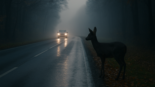 Wildunfälle gehören zu den häufigsten und teuersten Schadensereignissen in der Kfz-Versicherung – und ihre Zahl nimmt mit Beginn der dunklen Jahreszeit deutlich zu.