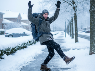 Der Winter erhöht das Unfallrisiko auf dem Arbeitsweg. Doch nicht jeder Sturz ist ein Fall für die Berufsgenossenschaft. Was versichert ist – und was nicht.