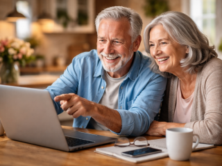 44 Prozent der Menschen ab 65 Jahren nutzen Plattformen wie Facebook, Instagram oder X (Symbolbild).