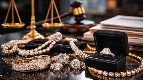 Hochwertiger Schmuck in Millionenhöhe wirft im Streitfall zentrale Fragen zur korrekten Versicherungssumme, Risikoanalyse und Dokumentation in der Hausratversicherung auf (Symbolbild).