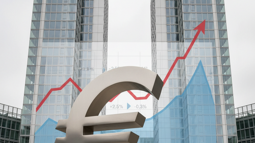 Die Europäische Zentralbank (EZB) in Frankfurt. Der EZB-Rat hat beschlossen, die Leitzinsen im Februar 2026 unverändert zu lassen.