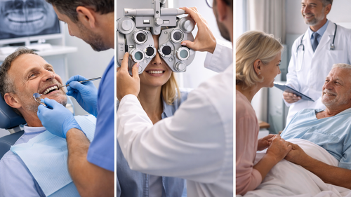 Private Krankenzusatzversicherungen ergänzen Leistungen der gesetzlichen Krankenversicherung – besonders häufig bei Zahngesundheit, Krankenhauskomfort und Sehhilfen.