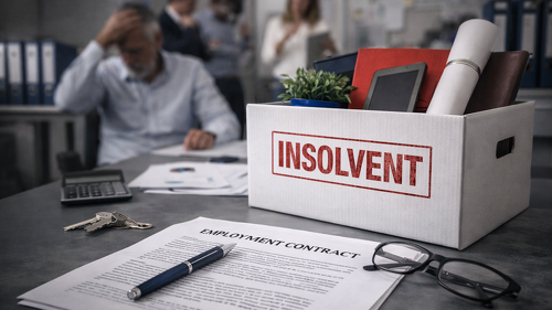 Wenn ein Unternehmen insolvent wird, stehen Beschäftigte vor vielen Fragen zu Lohnzahlungen, Kündigungsfristen und Insolvenzgeld.