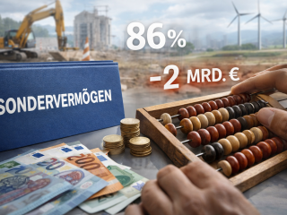 Das Sondervermögen sollte Investitionen in Infrastruktur und Klimaschutz anstoßen – neue Auswertungen zeigen jedoch, dass ein Großteil der Mittel bislang keine zusätzliche Wirkung entfaltet.
