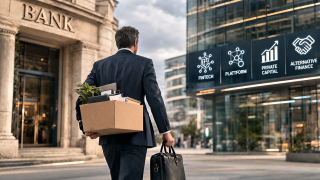 Immer mehr Firmenkunden kehren klassischen Banken den Rücken und wenden sich alternativen Finanzanbietern zu – der Wettbewerb verlagert sich zunehmend auf die Kundenschnittstelle.