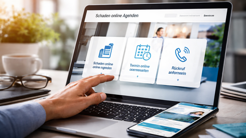 Digitale Services rücken bei Agentur-Websites in den Mittelpunkt: Kunden erwarten heute Funktionen wie Online-Schadenmeldung, Terminbuchung und direkte Kontaktmöglichkeiten – klassische Selbstdarstellung tritt in den Hintergrund.