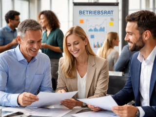 Neu gewählte Betriebsräte der Versicherungsbranche beraten sich in der Startphase ihrer Amtszeit – Weiterbildung und Austausch gelten als entscheidend für eine erfolgreiche Gremienarbeit.