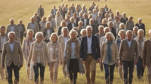 Der Eintritt der Babyboomer in den Ruhestand erfolgt nicht schrittweise, sondern in großer Zahl gleichzeitig.