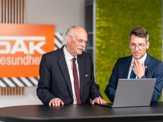 v. l. n. r.: Dr. Johannes Knollmeyer, Roman G. Weber