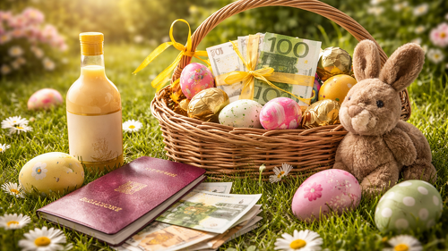 Ostern bringt nicht nur Süßigkeiten ins Nest: Auch Reisepass, Geldgeschenke und ungewöhnliche Produktbezeichnungen können rechtliche Fragen aufwerfen.