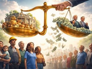 Debatte um Steuerreform und Umverteilung: Eine Mehrheit befürwortet Entlastungen für niedrige und mittlere Einkommen – finanziert durch höhere Abgaben für Spitzenverdiener und große Vermögen.